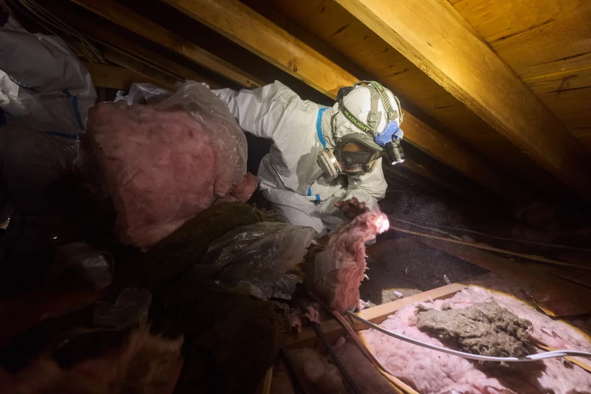 Attic insulation
